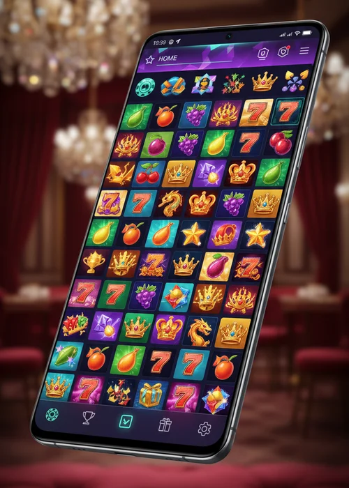 Interface de jeu immersive de High Casino affichant des machines à sous populaires comme 'Money Train 3' et des options de tournoi excitantes en arrière-plan.